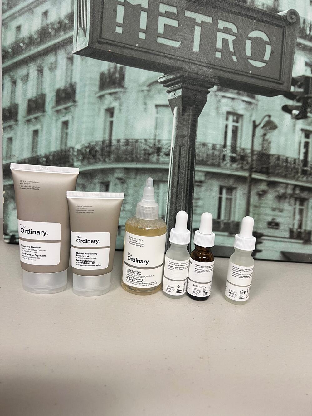 The Ordinary Mini Discovery Set, 6pc Travel Skincare Regimen Essentials Kit